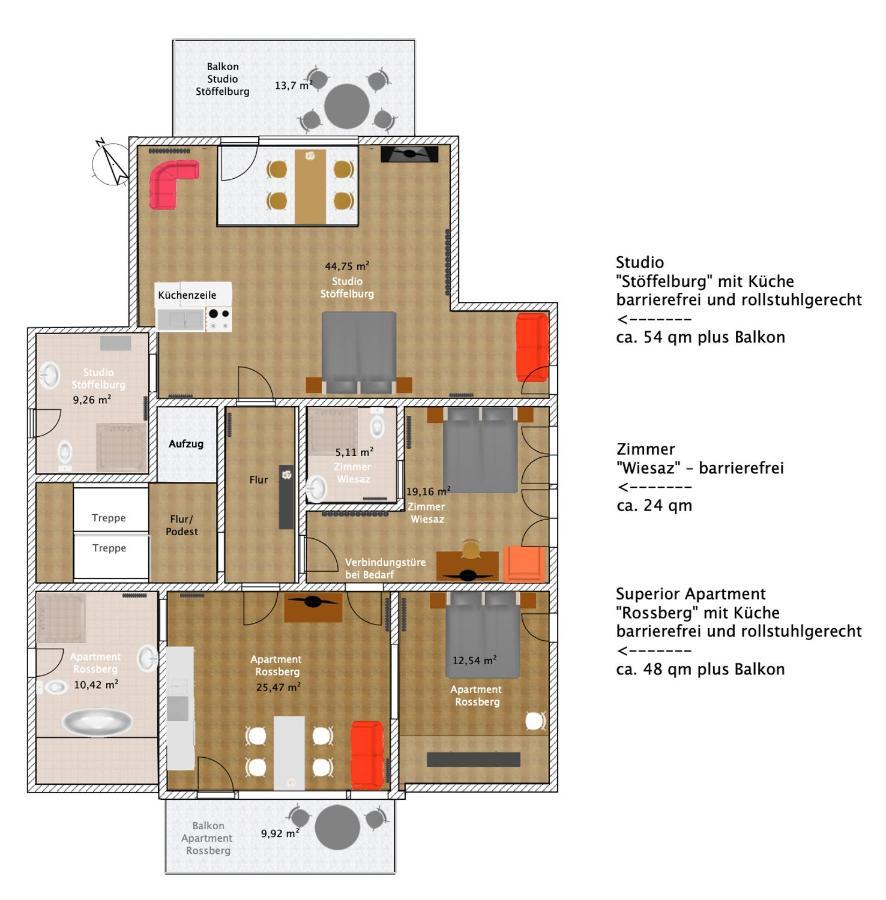 Ferienwohnungen Und Zimmer In Reutlingen-Goenningen Exterior foto